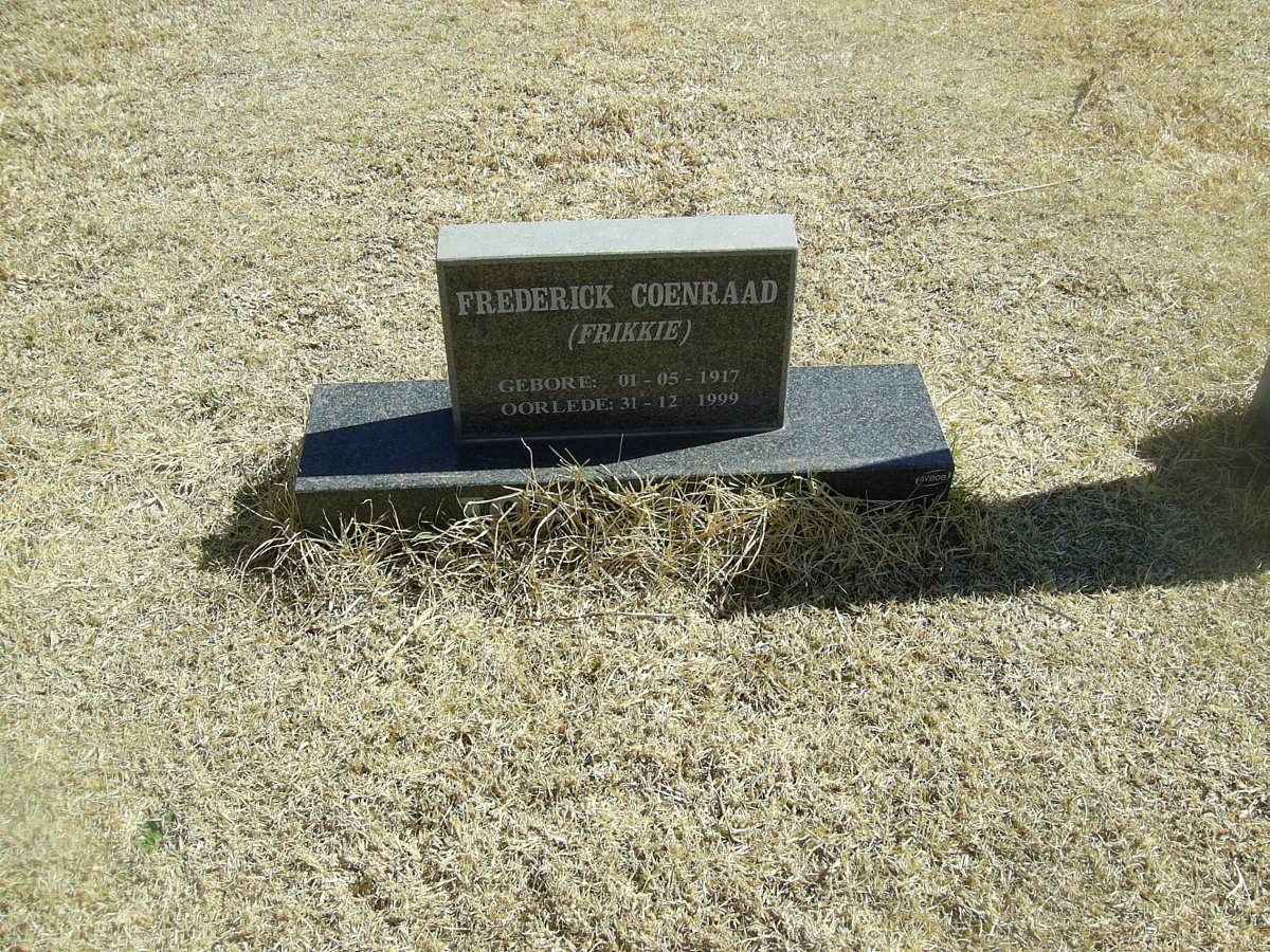 ? Frederick Coenraad 1917-1999