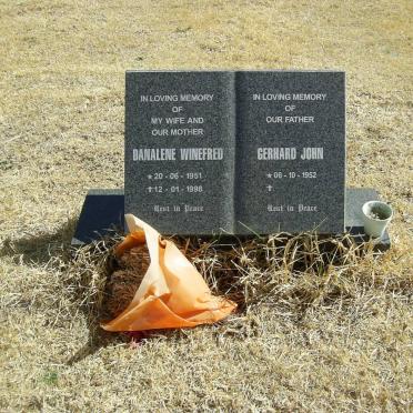? Gerhard John 1952- &amp; Danalene Winefred 1951-1998