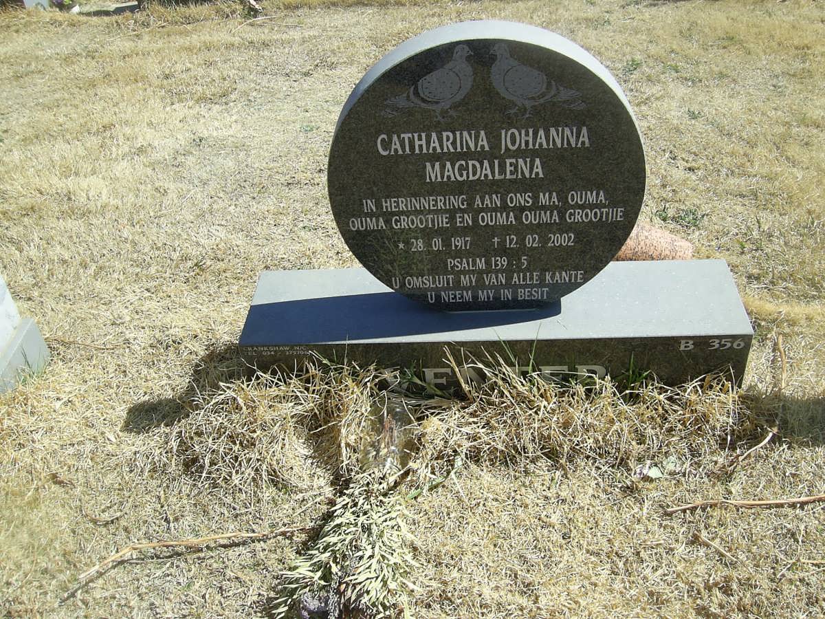 ?VEMEER Catharina Johanna Magdalena 1917-2002