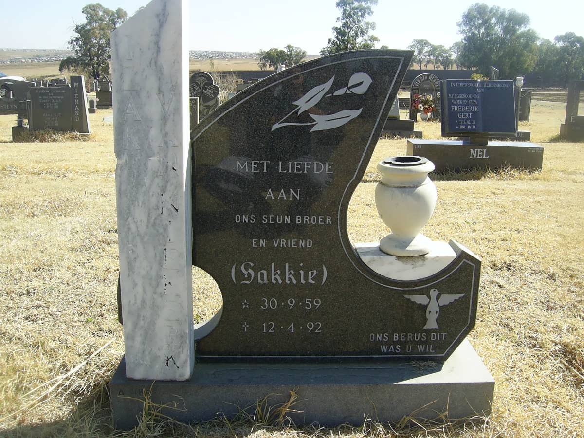 ? Sakkie 1959-1992