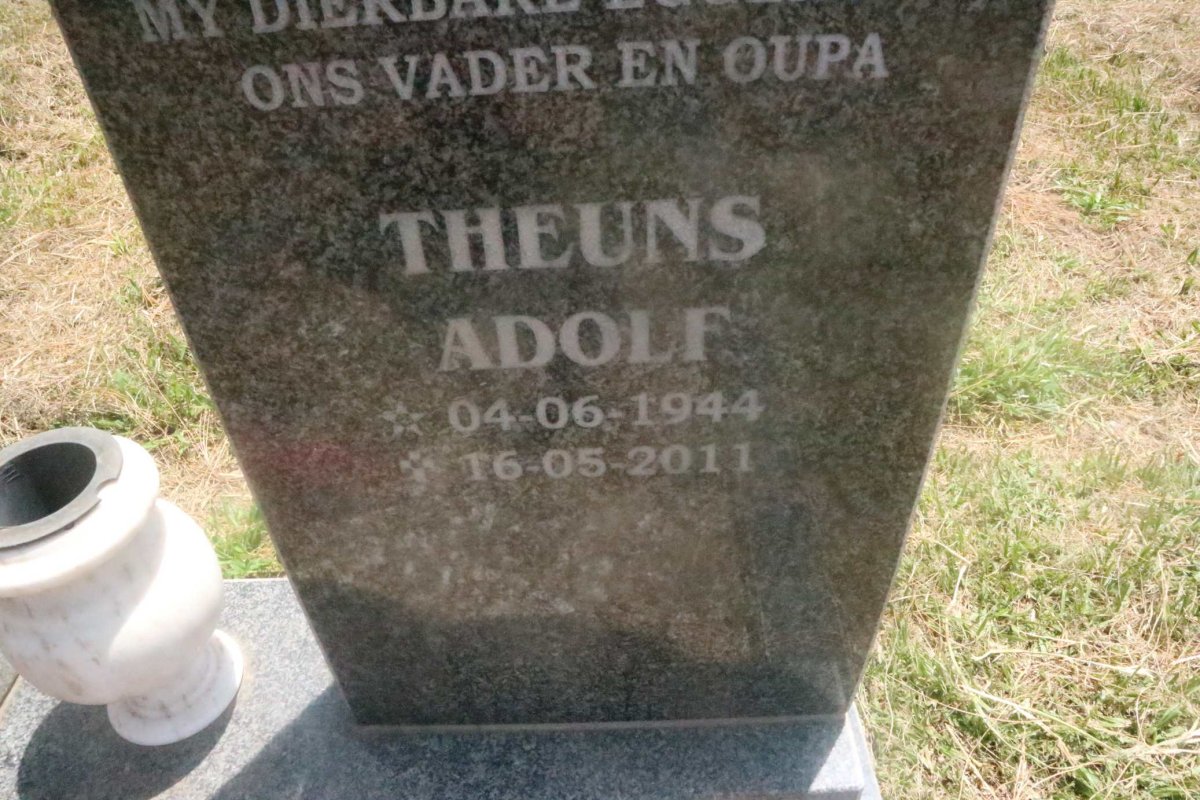ADOLF Theuns 1944-2011