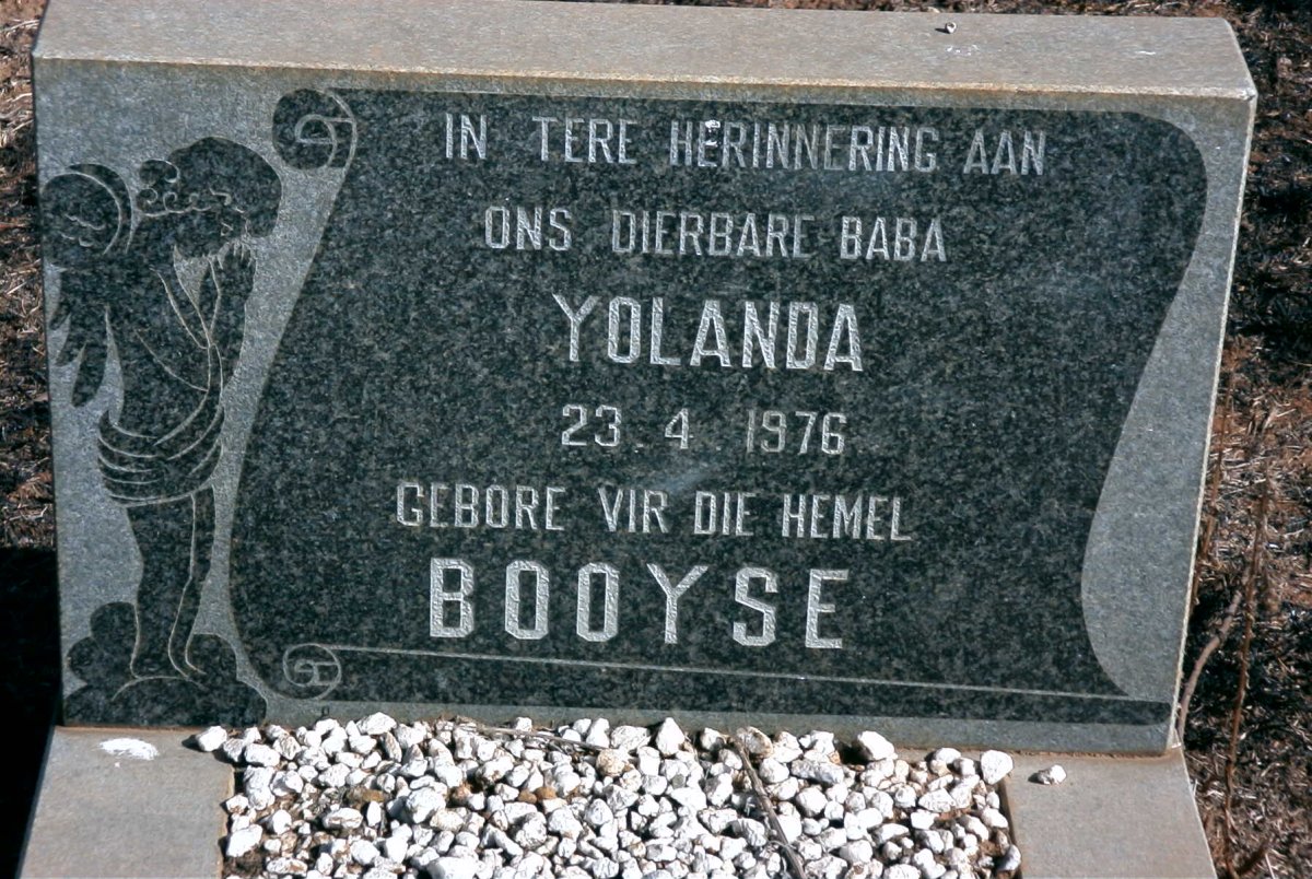 BOOYSE Yolanda -1976