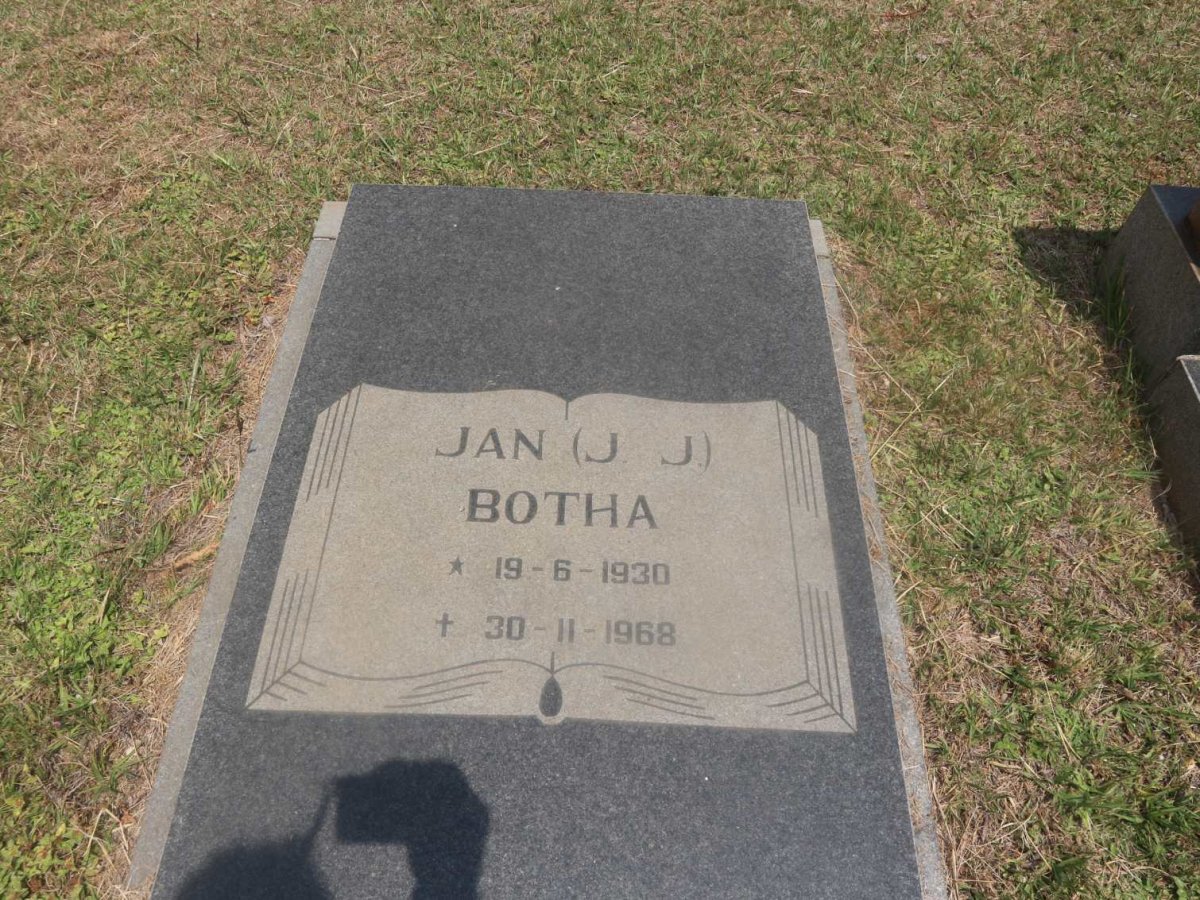 BOTHA J.J. 1930-1968