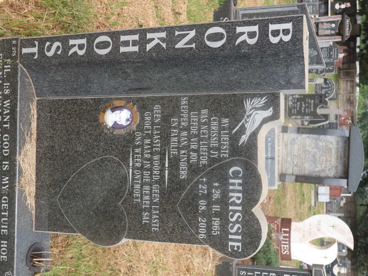 BRONKHORST Chrissie 1965-2006
