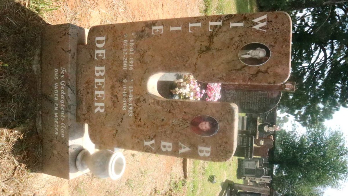 BEER Willie, de 1916-2001 &amp; Baby 1923-2008