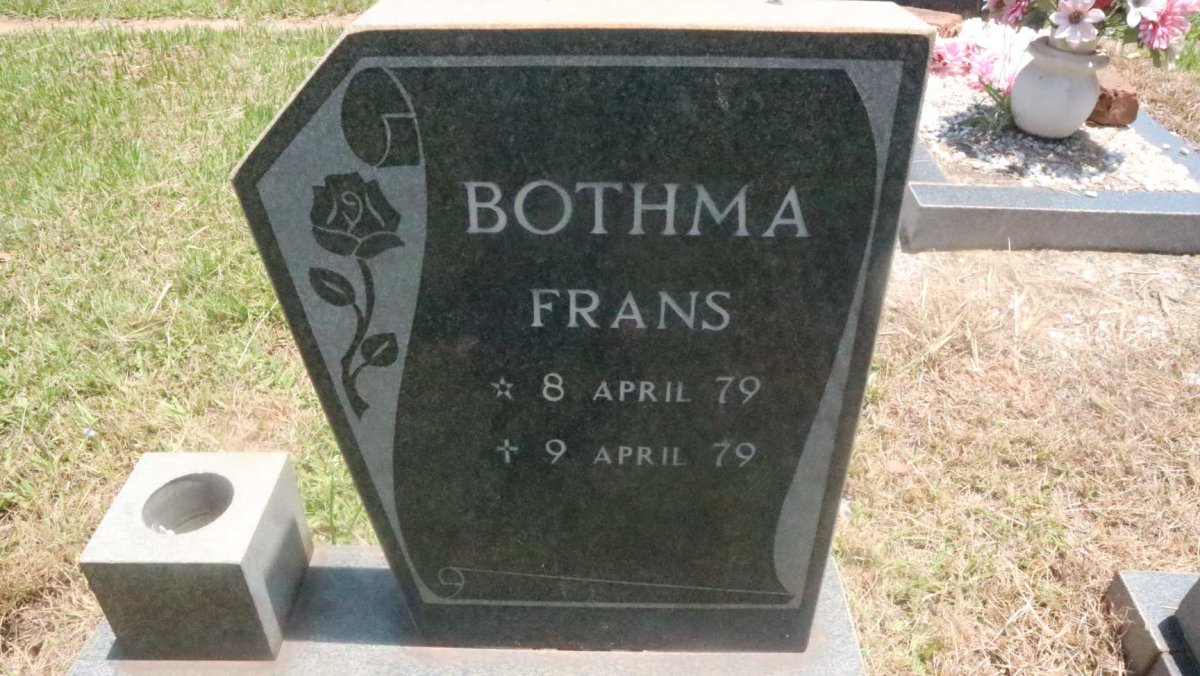 BOTHMA Frans 1979-1979