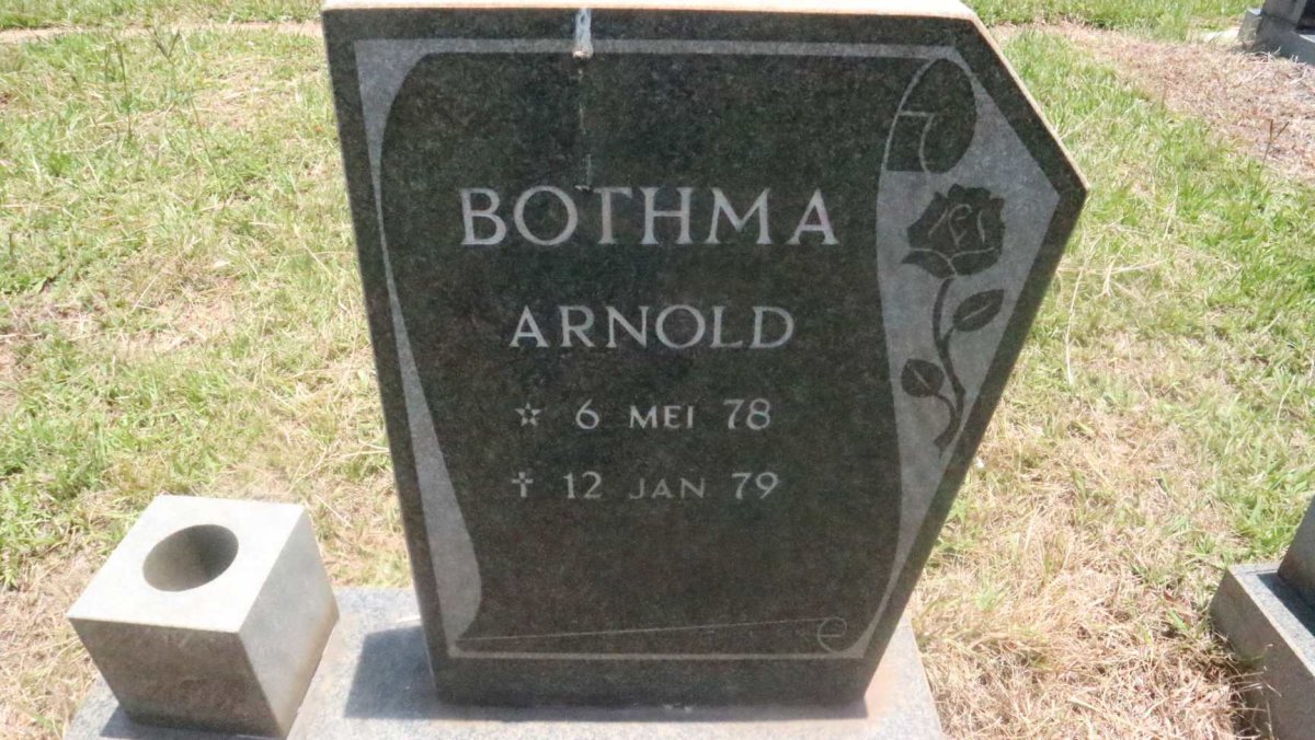 BOTHMA Arnold 1978-1979