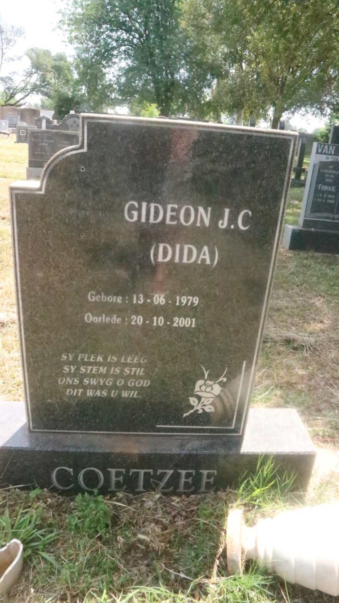 COETZEE Gideon J.C. 1979-2001