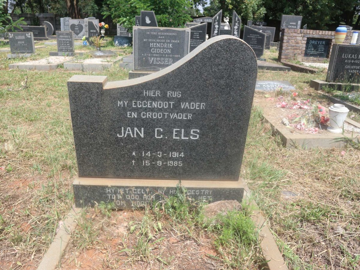 ELS Jan C. 1914-1985