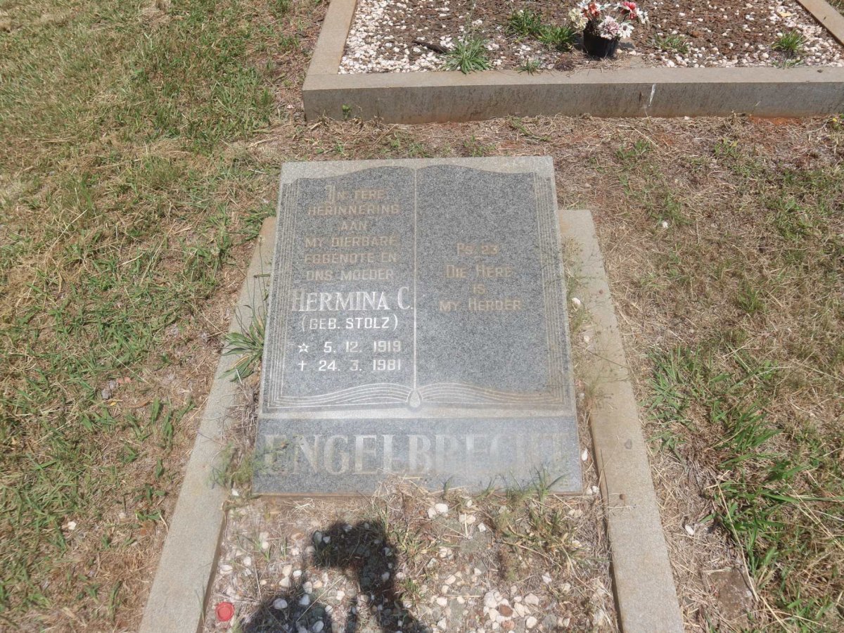 ENGELBRECHT Hermina C. nee STOLZ 1919-1981