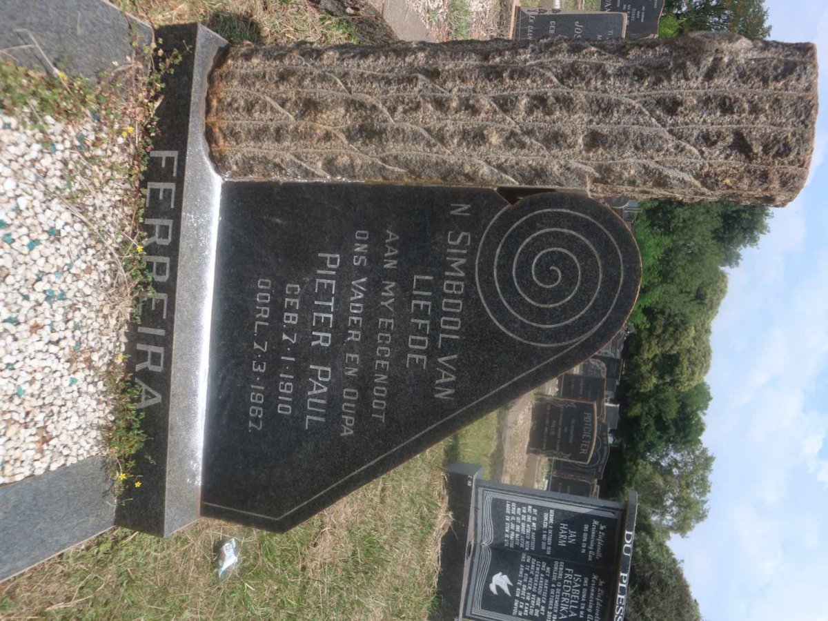 FERREIRA Pieter Paul 1910-1967