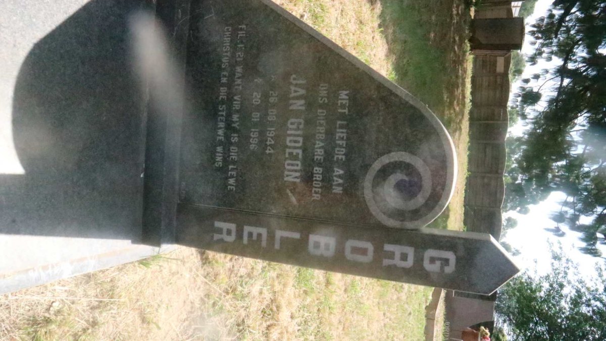 GROBLER Jan Gideon 1944-1996