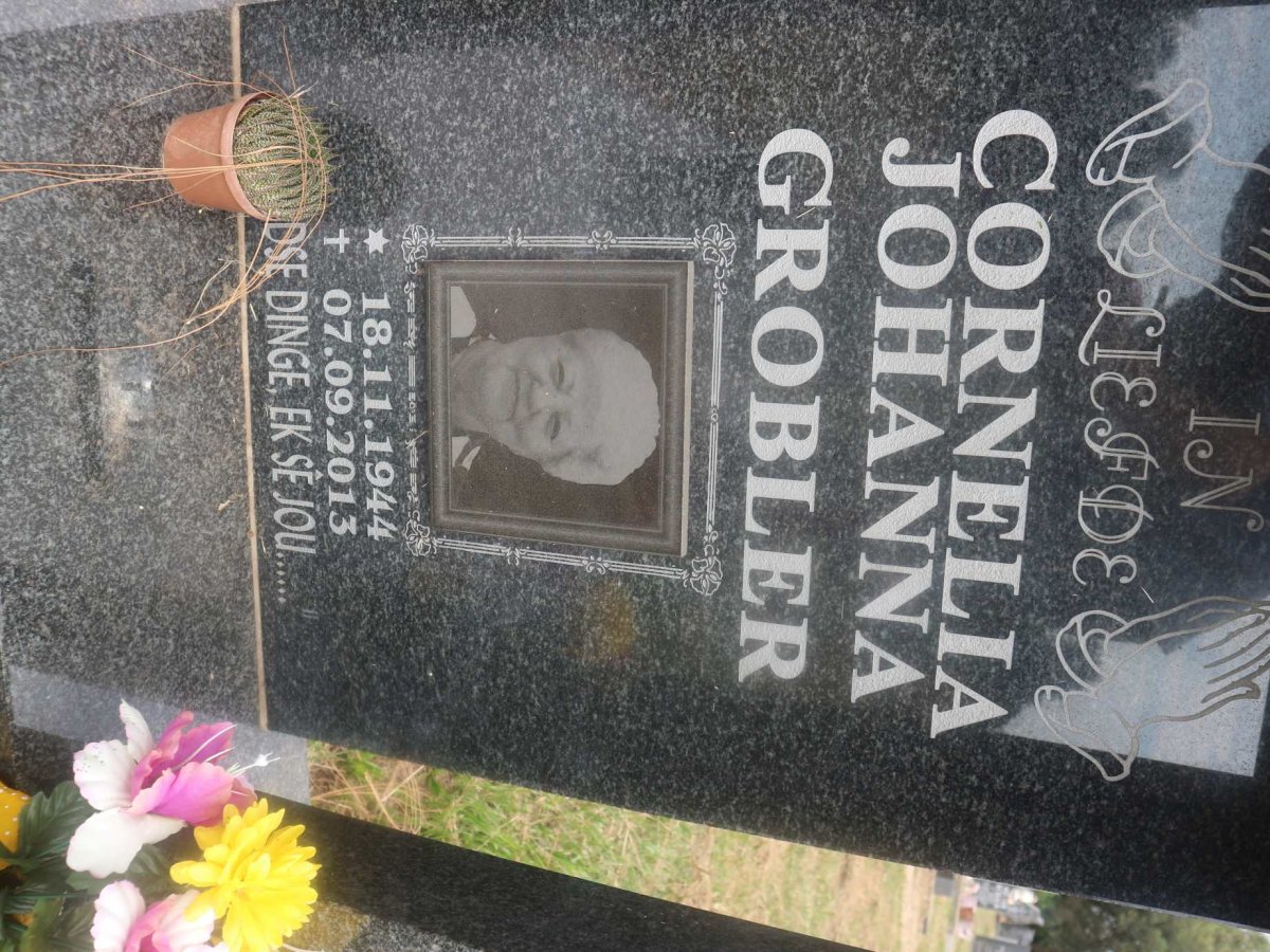 GROBLER Cornelia Johanna 1944-2013