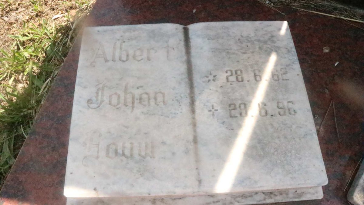 GOUWS Albert Johan 1962-1996