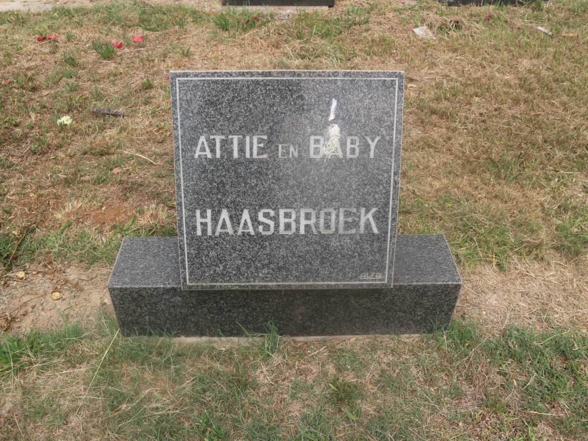 HAASBROEK Attie &amp; Baby