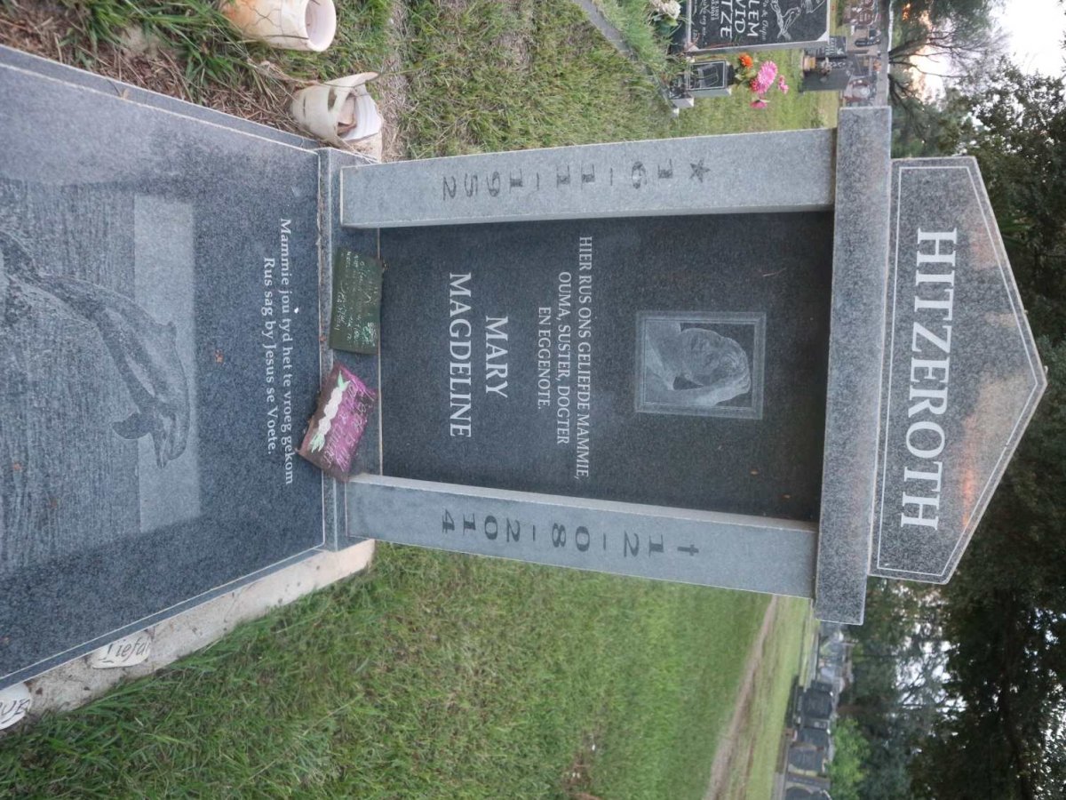 HITZEROTH Mary Magdeline 1952-2014