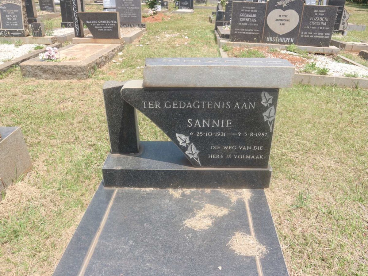 HEUNES Sannie 1921-1987
