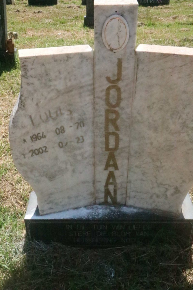 JORDAAN Louis 1964-2002