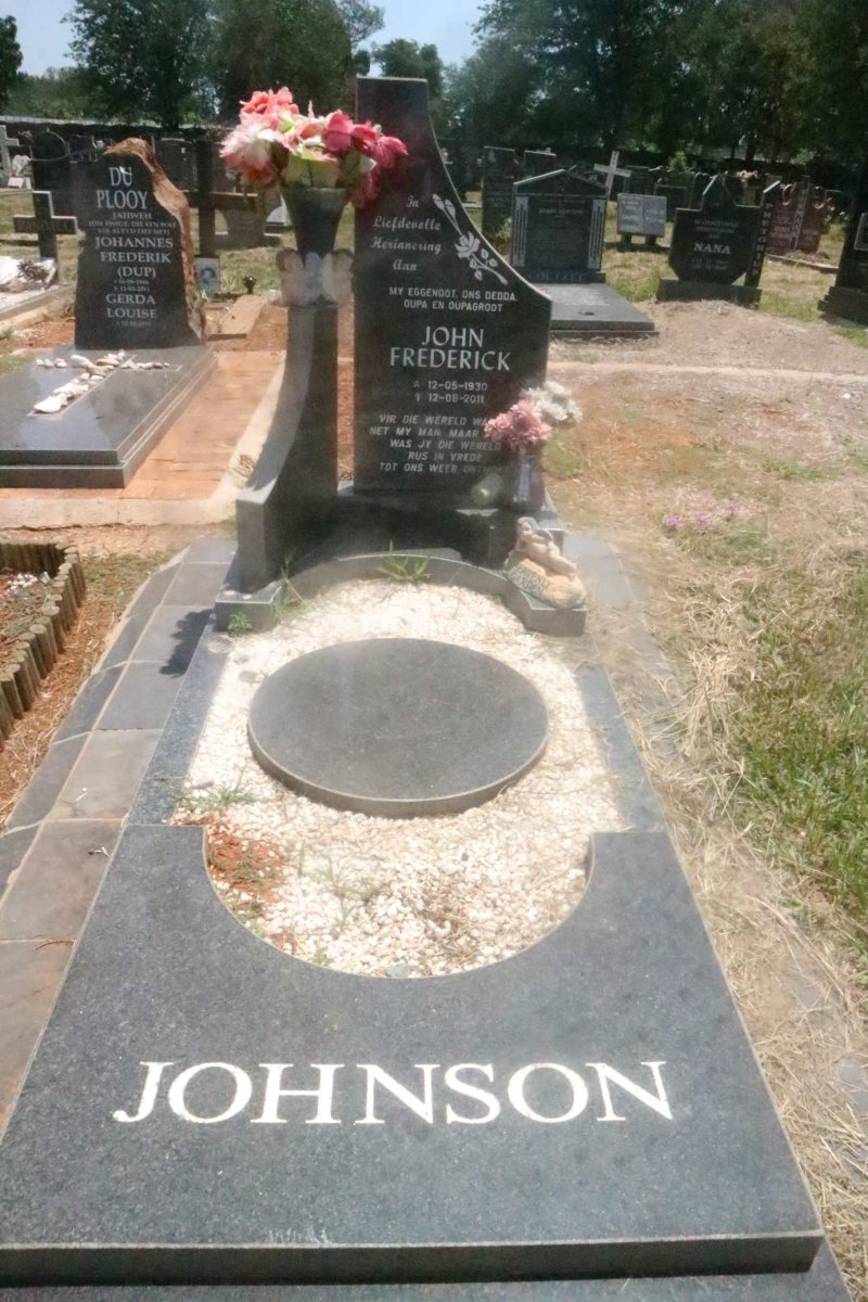 JOHNSON John Frederick 1930-2011