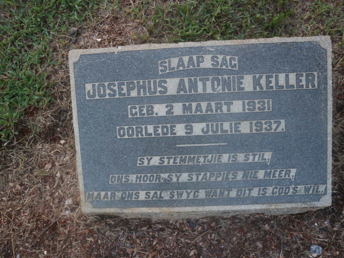 KELLER Josephus Antonie 1931-1937