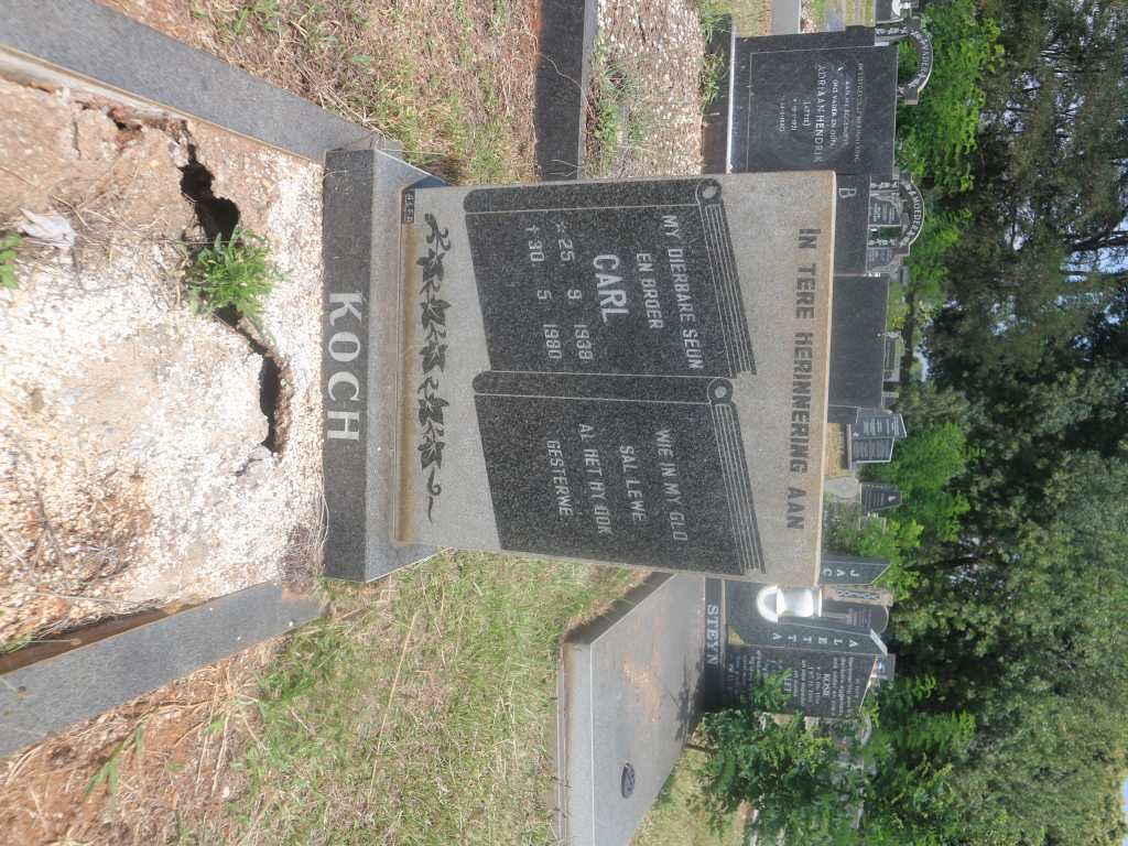 KOCH Carl 1938-1980