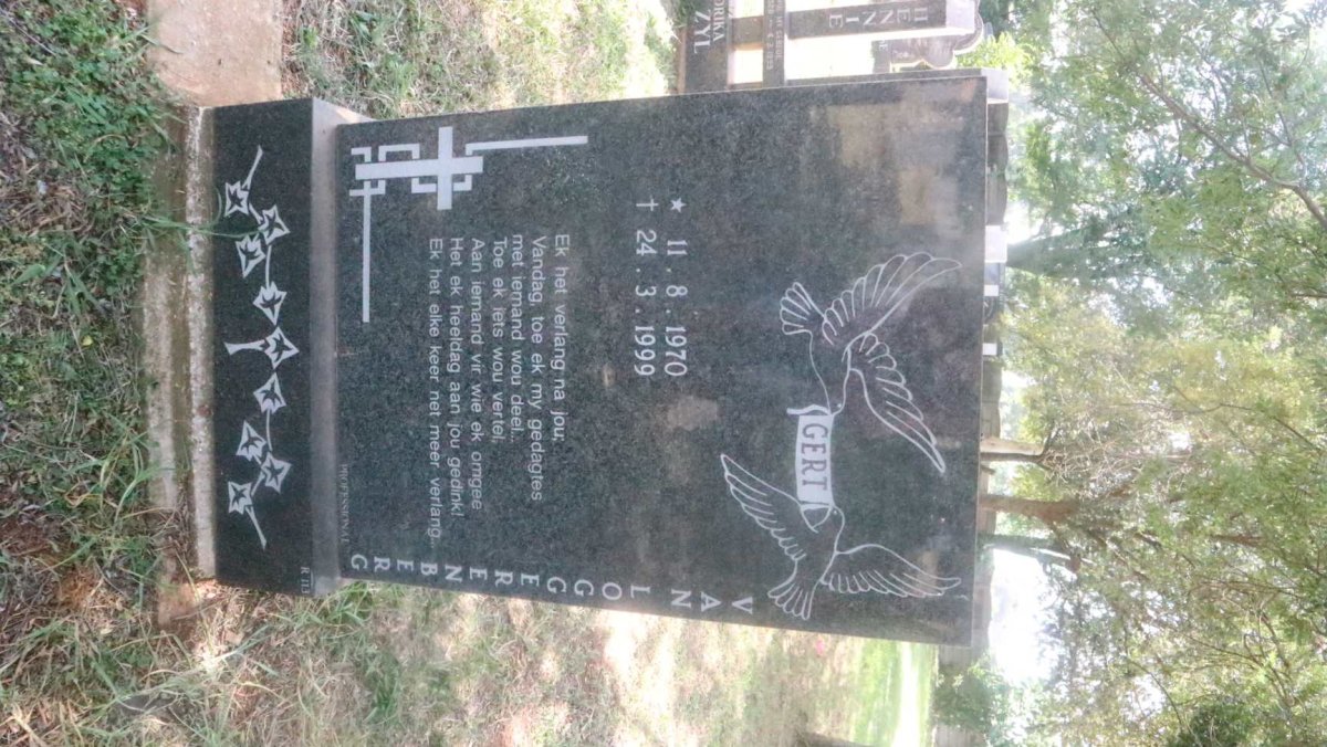 LOGGERENBERG Gert, van 1970-1999