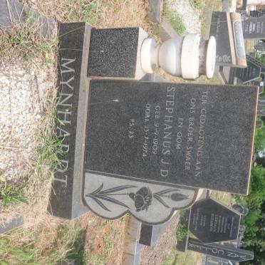 MYNHARDT Stephanus J.D. 1909-1974