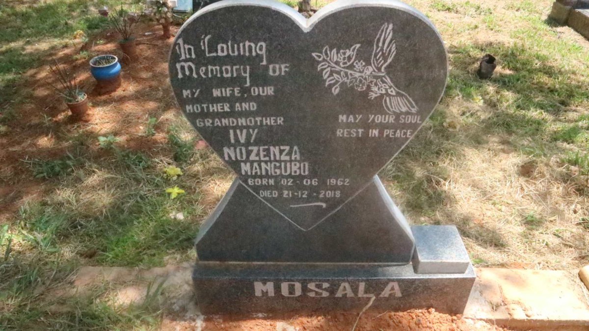 MOSALA Ivy Nozenza Mangubu 1962-2018