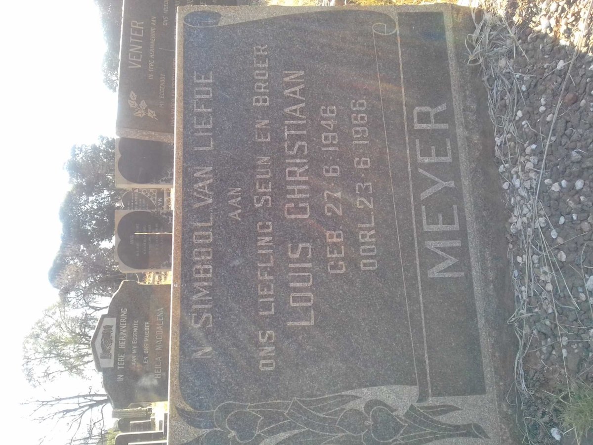 MEYER Louis Christiaan 1946-1966