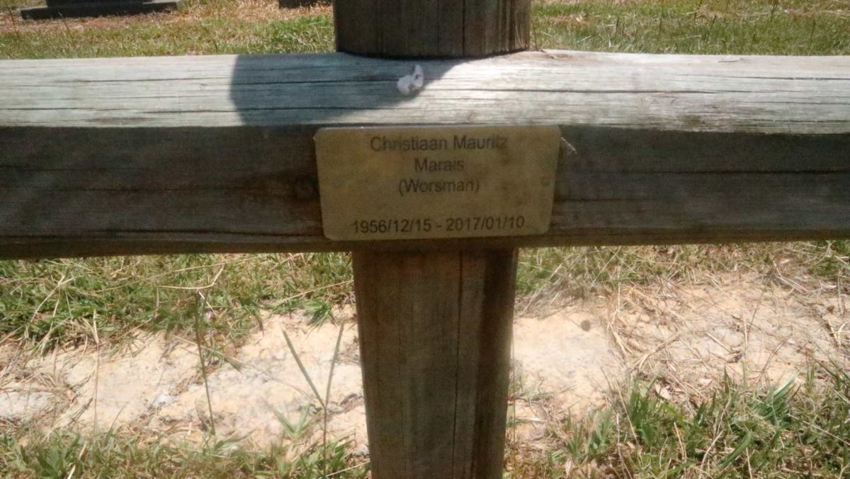 MARAIS Christiaan Mauritz 1956-2017
