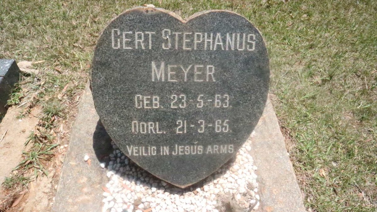 MEYER Gert Stephanus 1963-1965