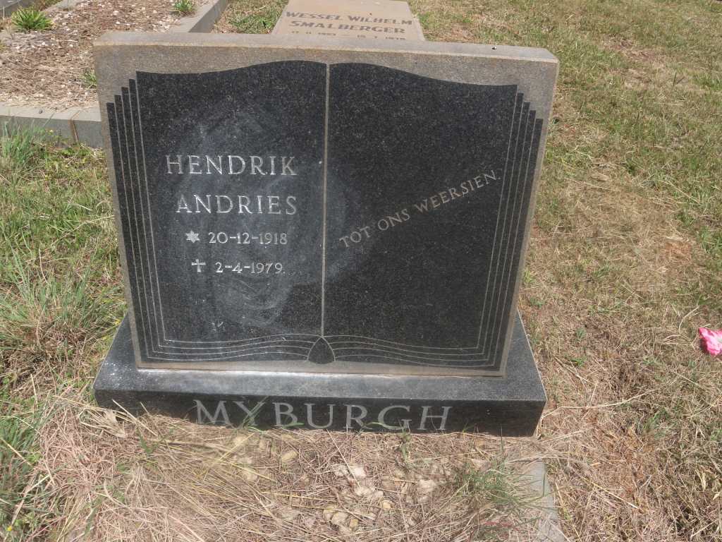 MYBURGH Hendrik Andries 1918-1979