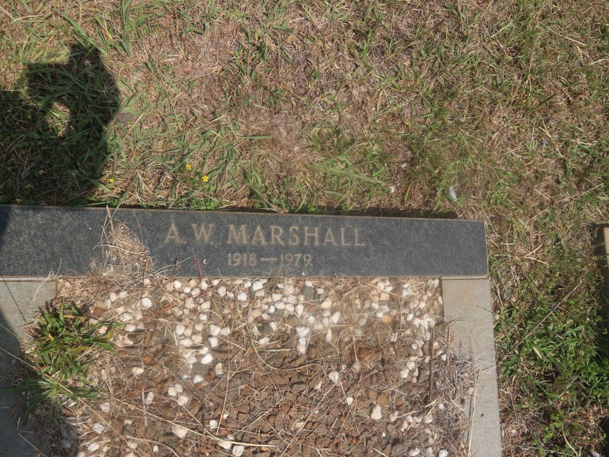 MARSHALL A.W. 1918-1979