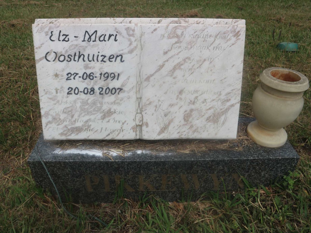 OOSTHUIZEN Elz-Mari 1991-2007