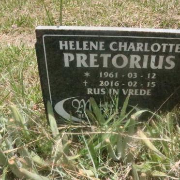 PRETORIUS Helene Charlotte 1961-2016
