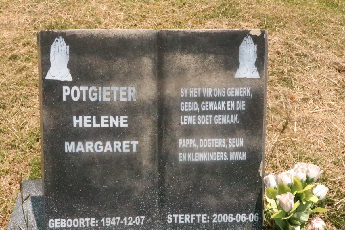 POTGIETER Helene Margaret 1947-2006