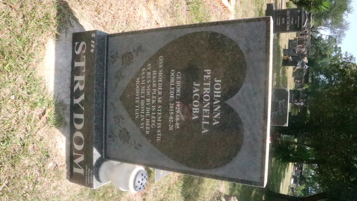 STRYDOM Johanna Petronella Jacoba 1929-2015