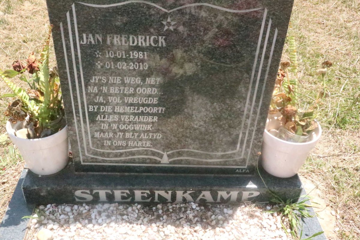 STEENKAMP Jan Fredrick 1981-2010
