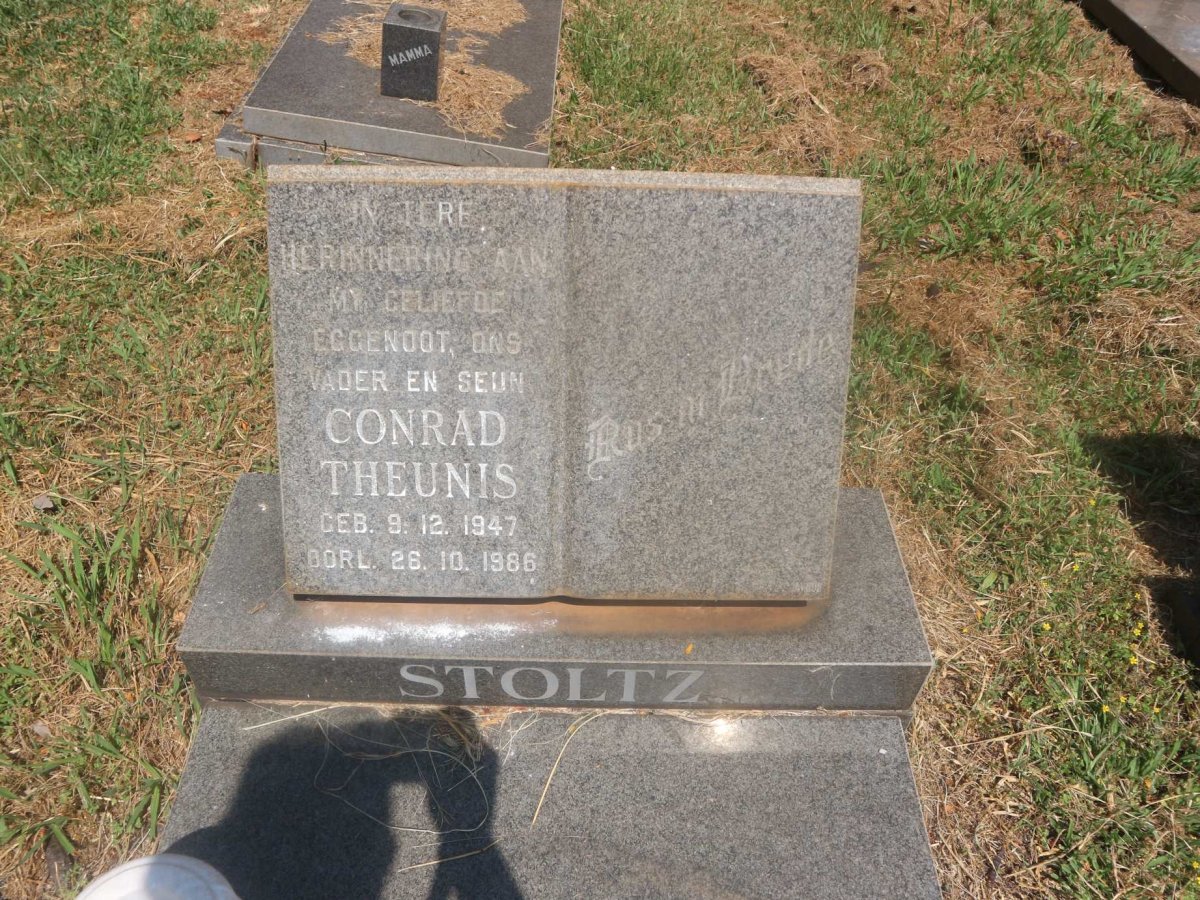 STOLTZ Conrad Theunis 1947-1986