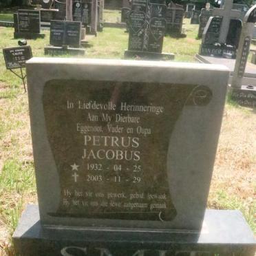 SMIT Petrus Jacobus 1932-2003
