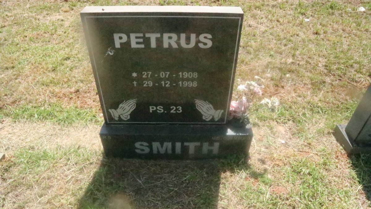 SMITH Petrus 1908-1998