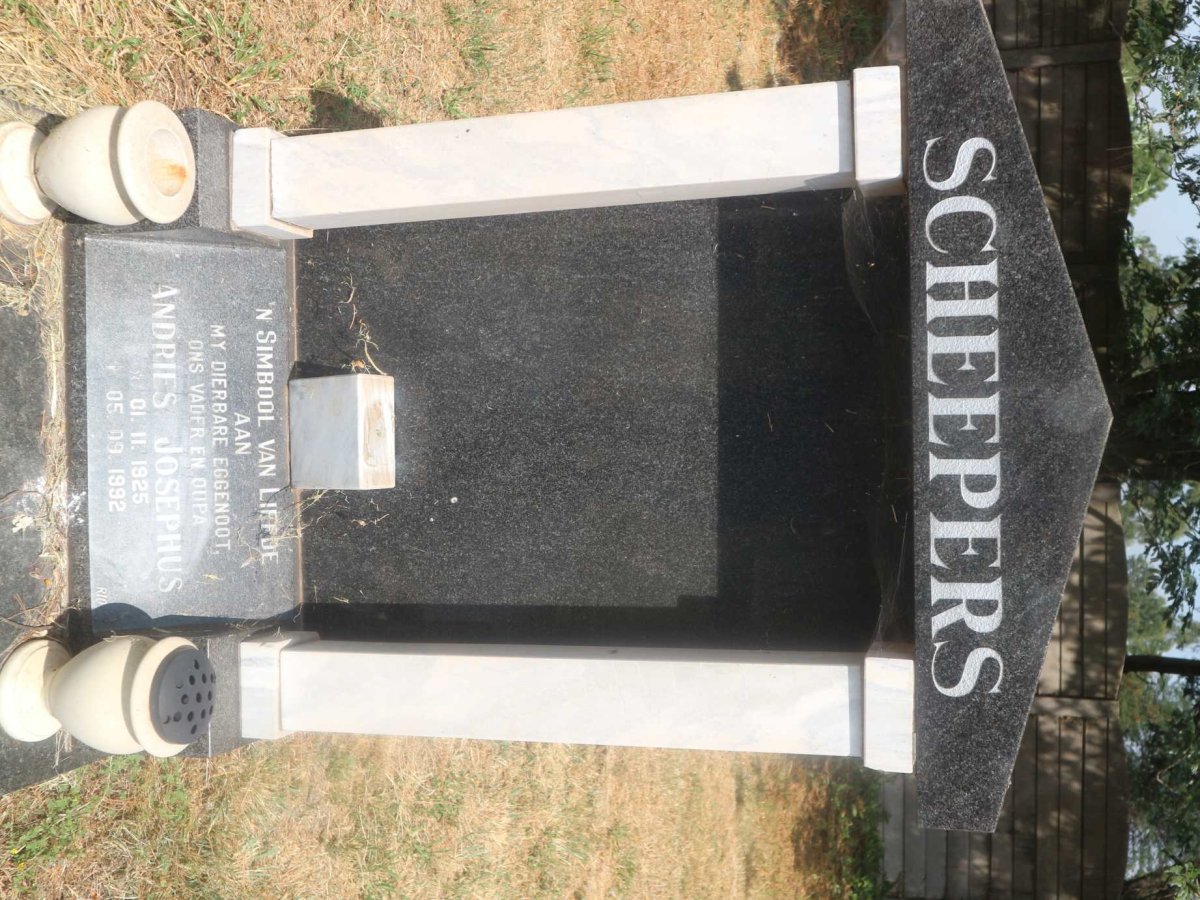 SCHEEPERS Andries Josephus 1925-1992