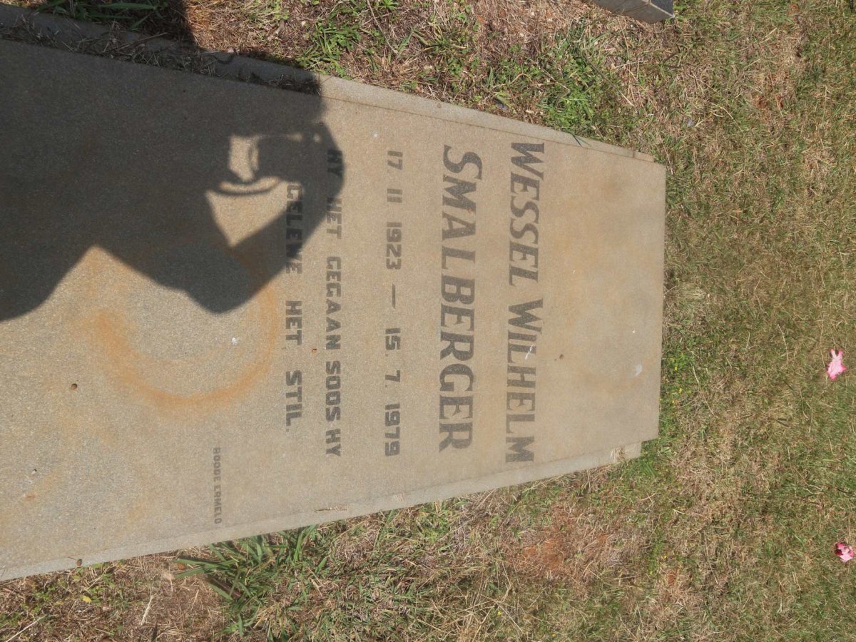 SMALBERGER Wessel Wilhelm 1923-1979