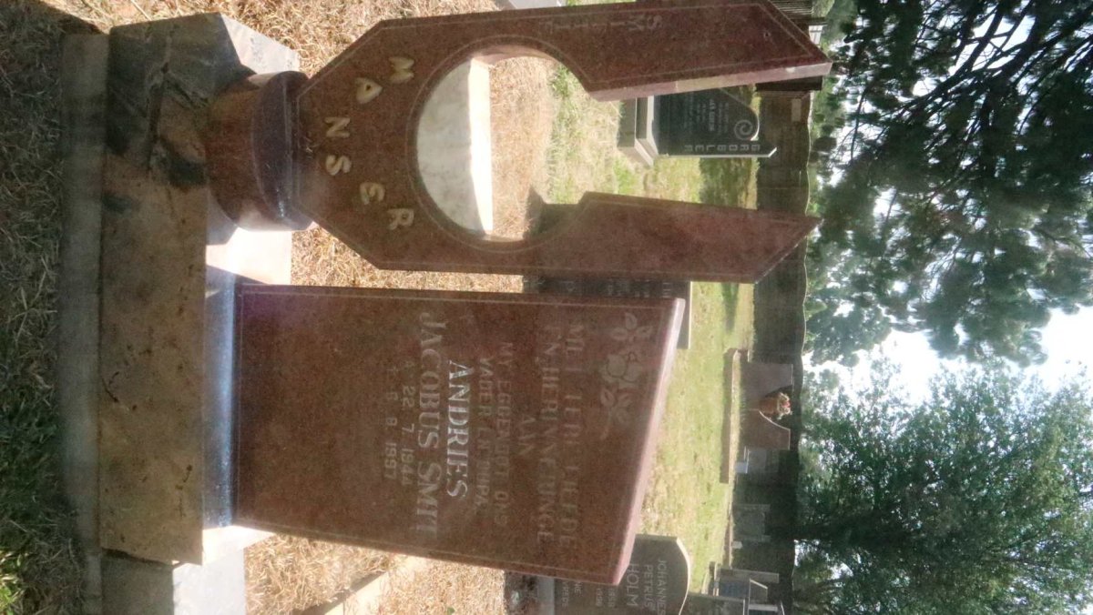SMIT Andries Jacobus 1944-1997