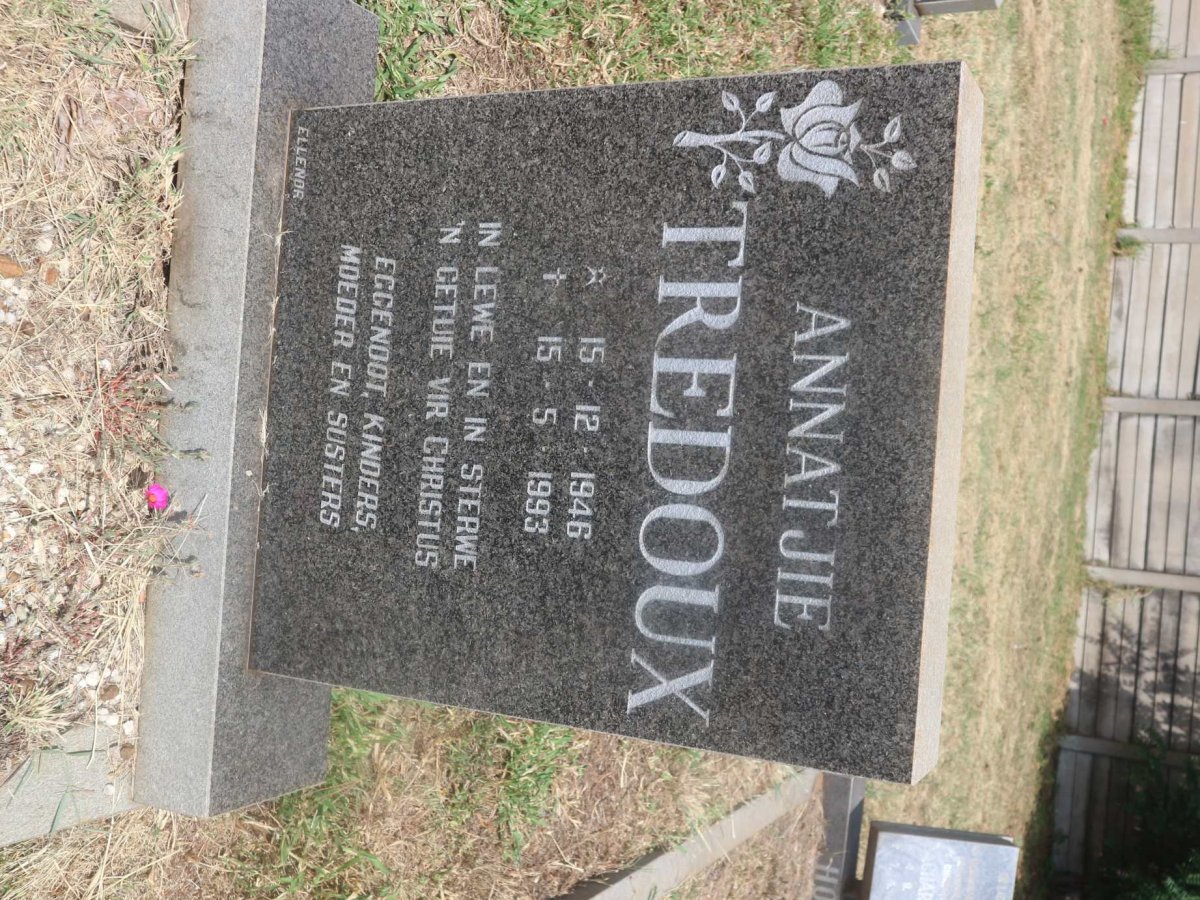 TREDOUX Annatjie 1946-1993