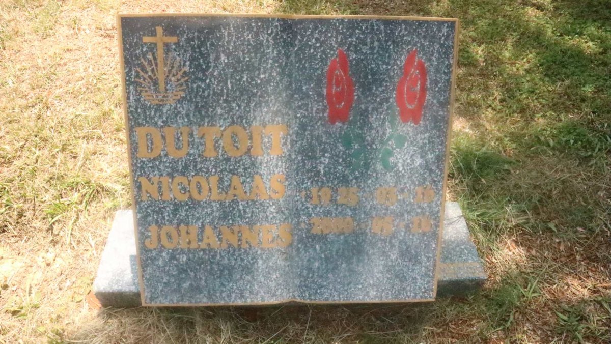 TOIT Nicolaas Johannes, du 1925-2000