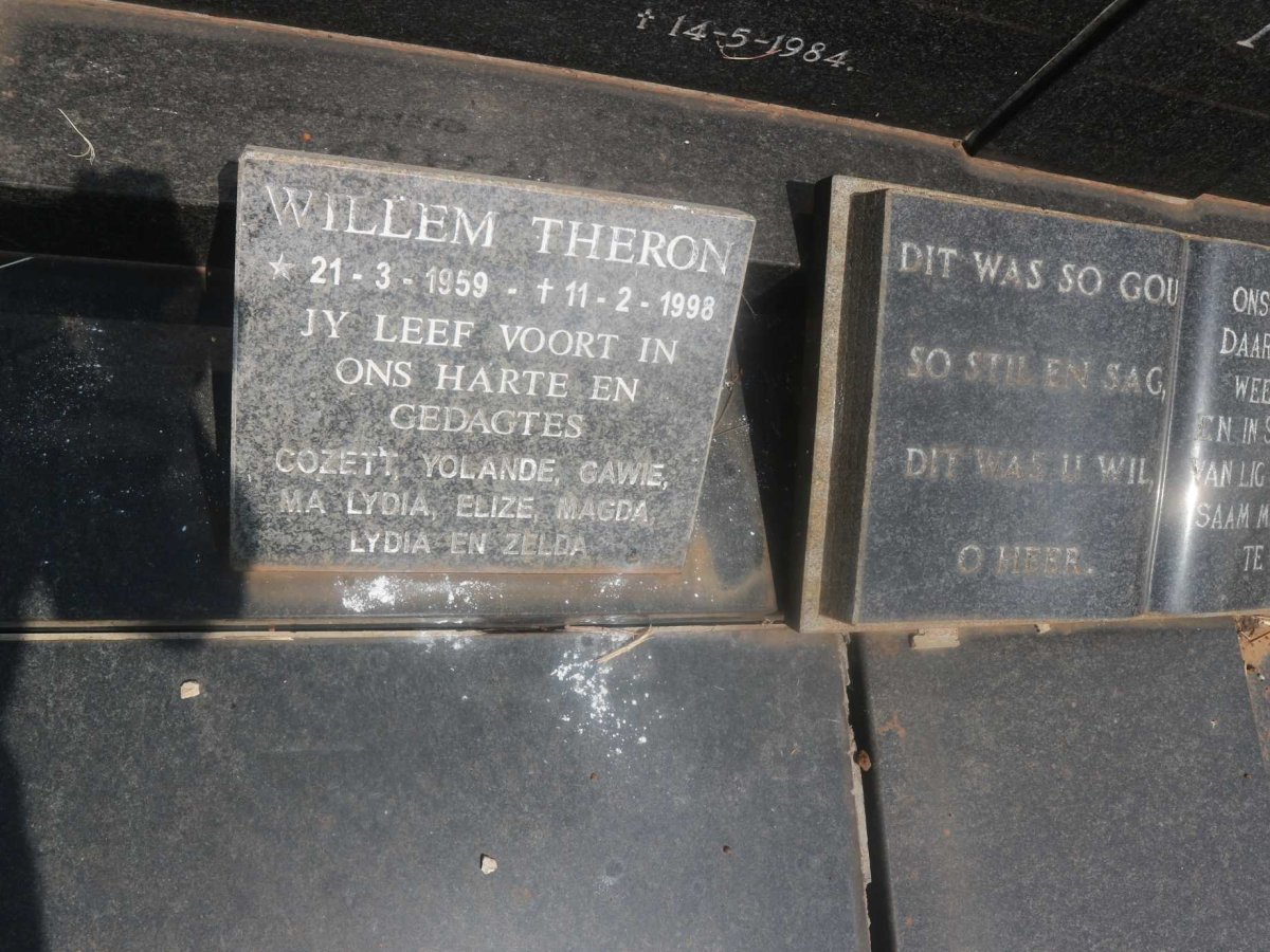 THERON Willem 1959-1998
