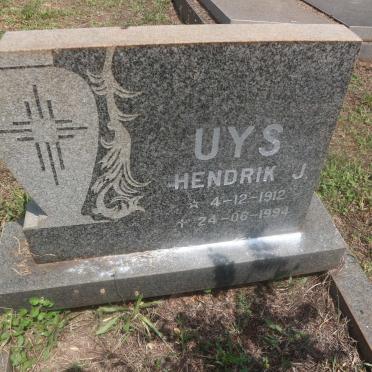 UYS Hendrik J. 1912-1994
