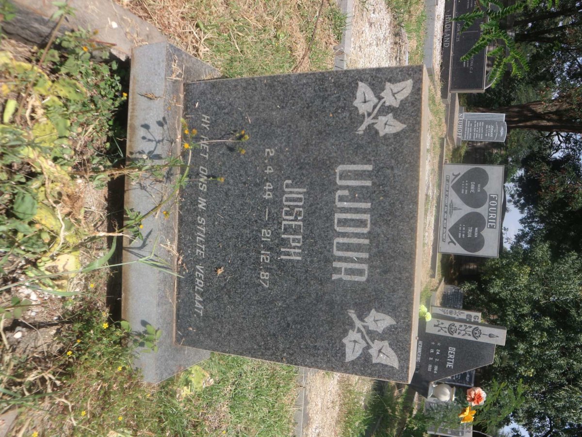 UJDUR Joseph 1944-1987