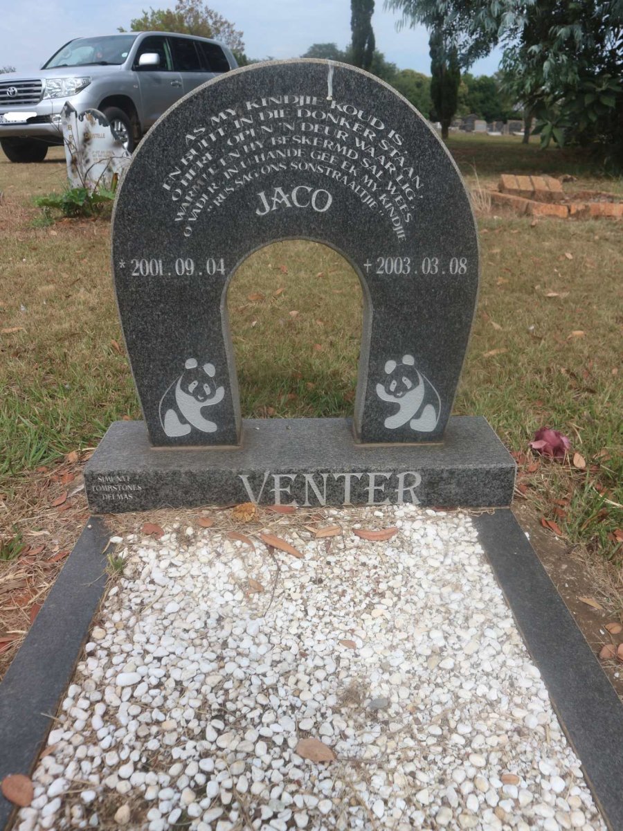 VENTER Jaco 2001-2003